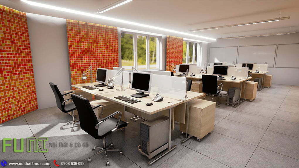 Không gian thiết kế văn phòng nhỏ 30m2 Không gian thiết kế văn phòng nhỏ 30m2