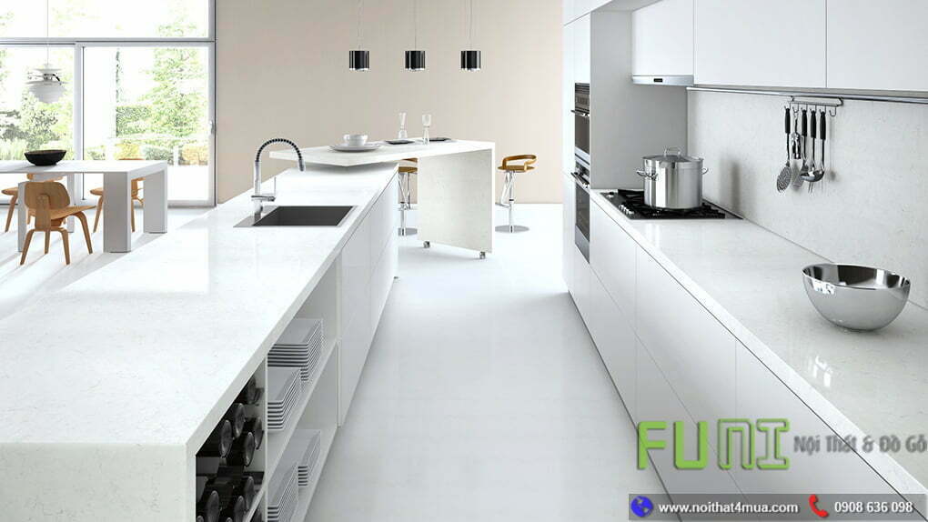 Mẫu đá granite trắng sứ Mẫu đá granite trắng sứ