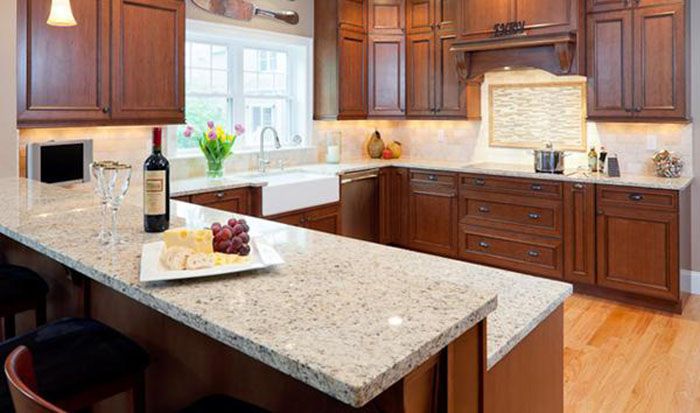 Mẫu đá granite làm mặt bếp đẹp