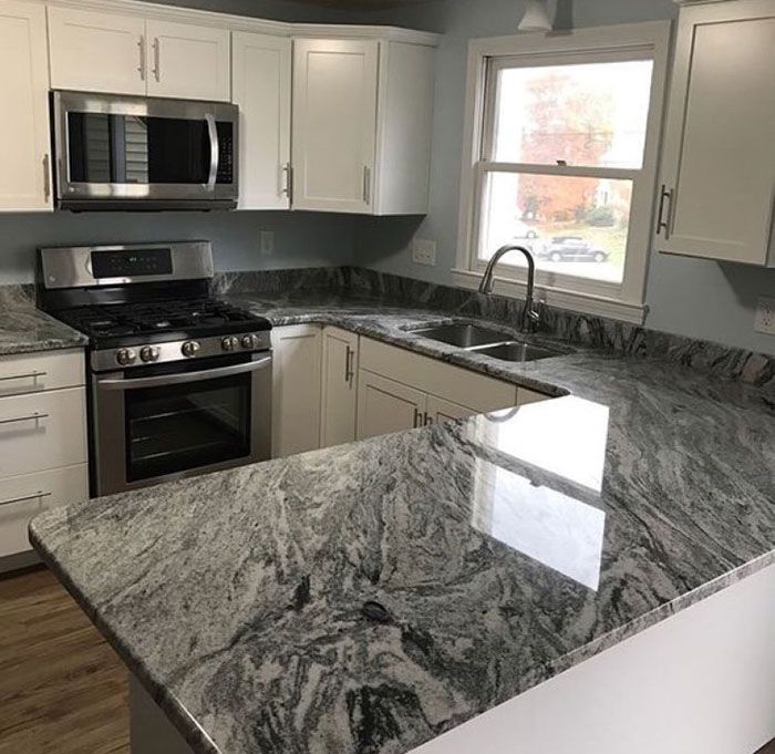 Mẫu đá nhân tạo gốc thạch anh ốp bếp