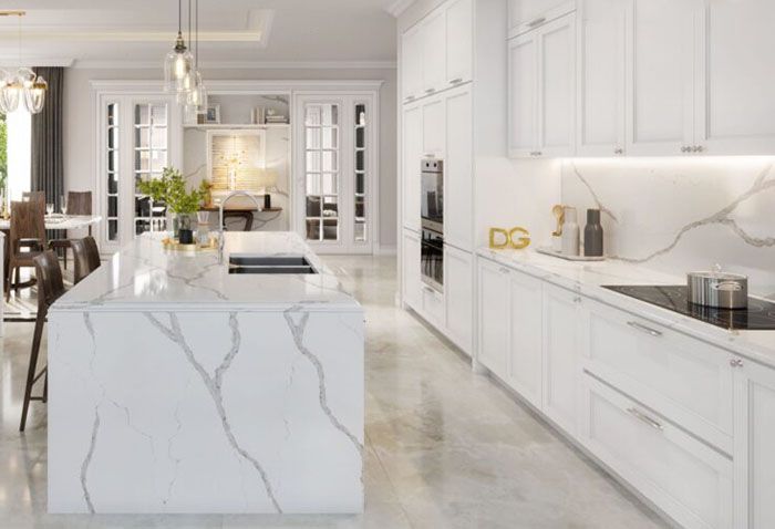 mẫu đá ốp bếp đẹp cao cấp