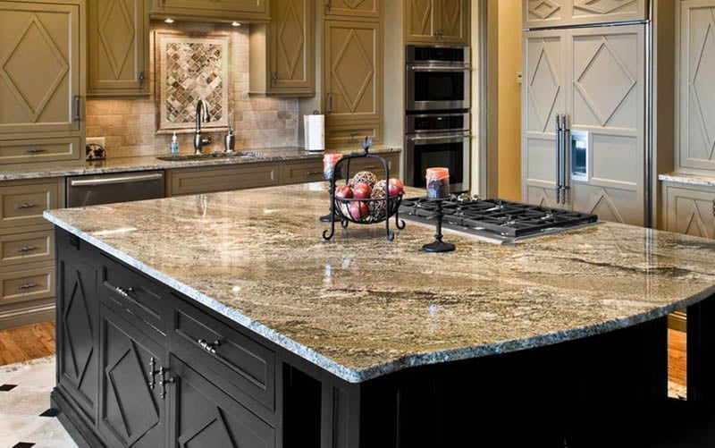 Mẫu đá granite làm mặt bếp đẹp