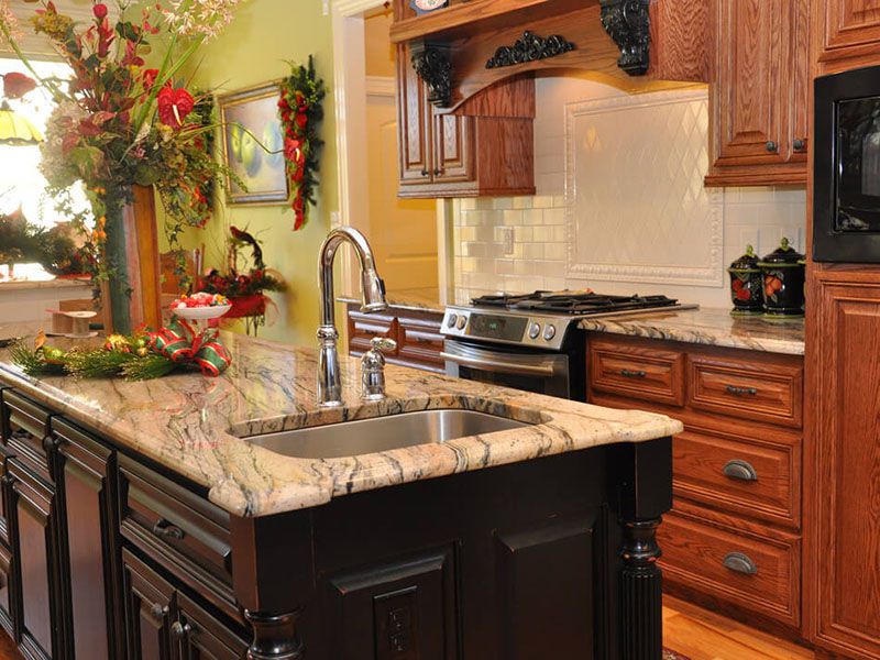 Mẫu đá granite làm mặt bếp đẹp