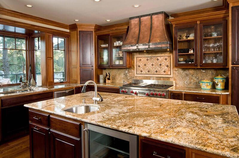 Mẫu đá granite làm mặt bếp đẹp
