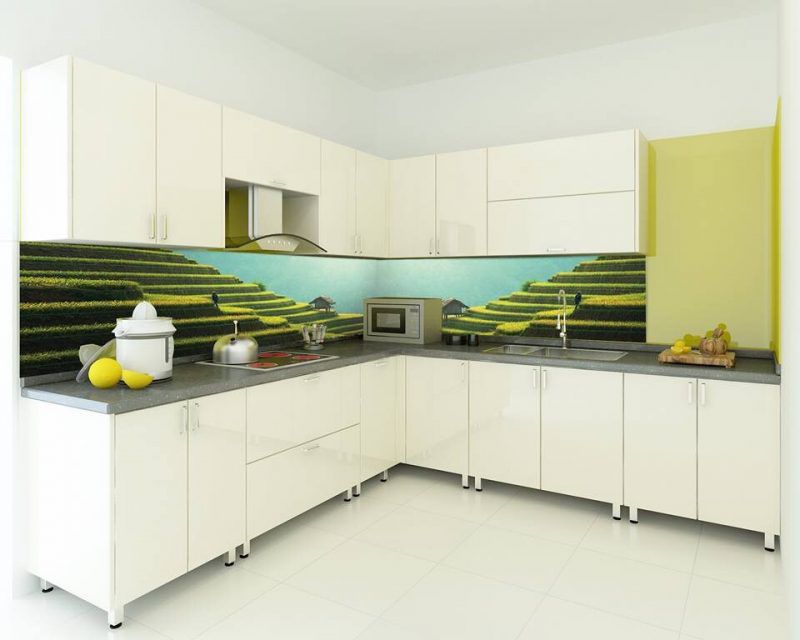 30+ Mẫu kính ốp bếp 3D, kính màu ốp bếp đẹp đa màu sắc 58 Mẫu kính ốp bếp 3D đẹp