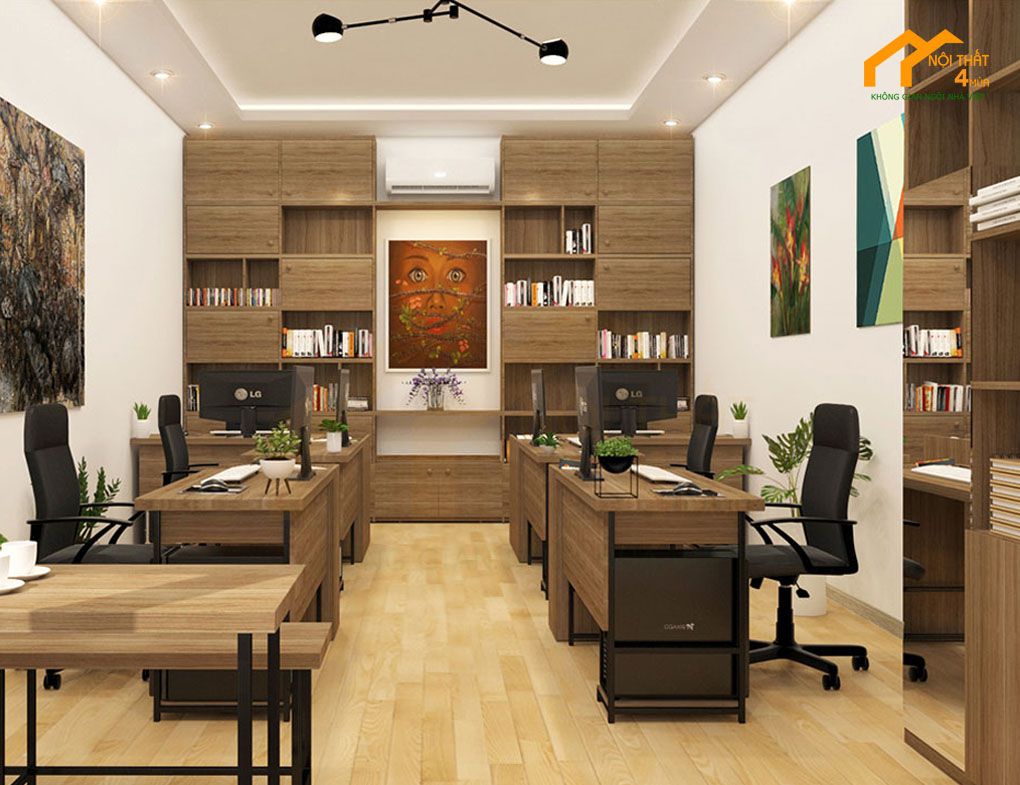 Mẫu văn phòng làm việc thông minh