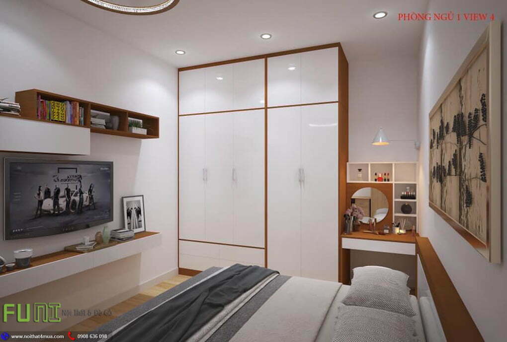 Mẫu thiết kế phòng ngủ 1 biệt thự view 4 Mẫu thiết kế phòng ngủ 1 biệt thự view 4