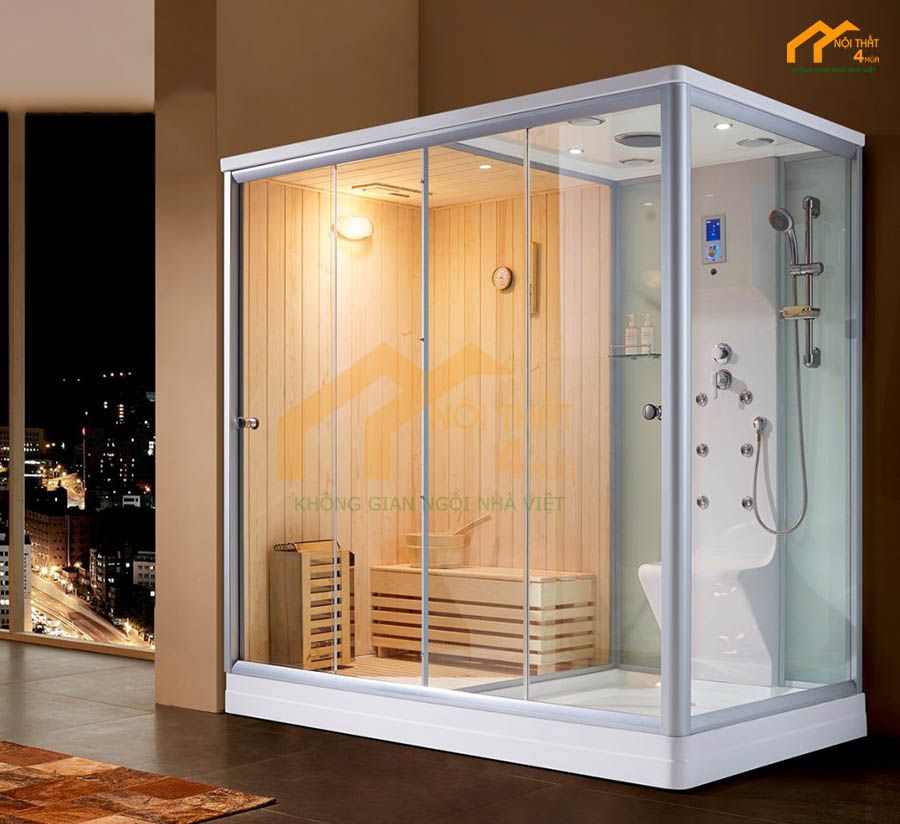 Mẫu phòng xông hơi ướt đẹp