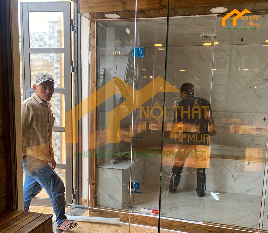 Thi công phòng xông hơi ướt