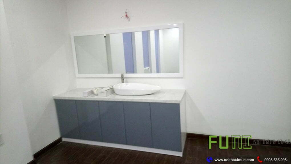 Thi công tủ lavabo spa dẹp Thi công tủ lavabo spa dẹp