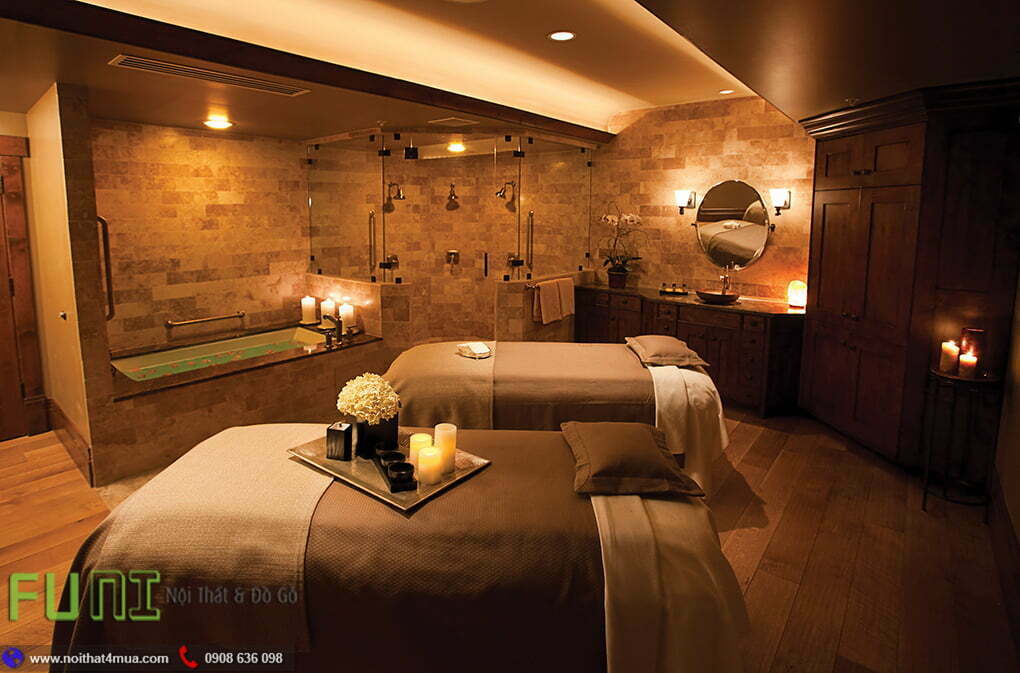 Thiết kế spa có hệ thống đèn chiếu sáng ấn tượng giá rẻ Thiết kế spa có hệ thống đèn chiếu sáng ấn tượng giá rẻ
