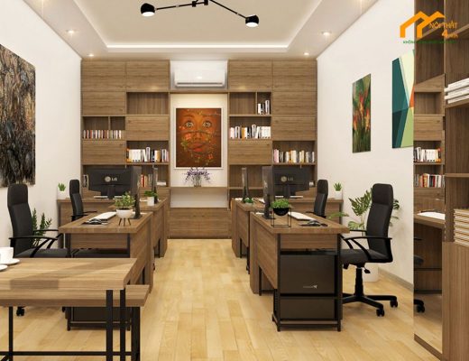 Thiết kế thi công văn phòng công ty luật trọn gói tại TpHCM