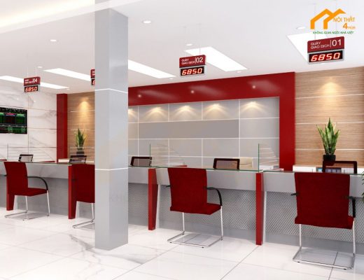Mẫu văn phòng giao dịch làm việc đẹp