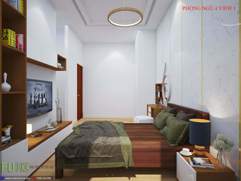 Thiết kế phòng ngủ 4 biệt thự view 1 Thiết kế phòng ngủ 4 biệt thự view 1