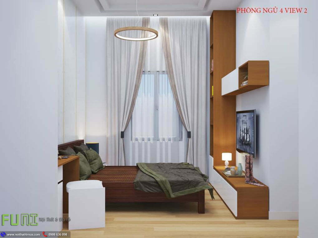 Thiết kế phòng ngủ 4 biệt thự view 2 Thiết kế phòng ngủ 4 biệt thự view 2