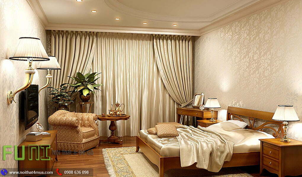 Nội thất khách sạn phong cách tân cổ điển hiện đại Nội thất khách sạn phong cách tân cổ điển hiện đại