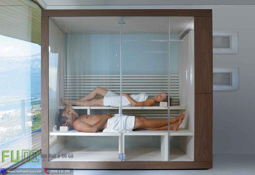 Thiết kế phòng xông hơi gia đình Thiết kế phòng xông hơi gia đình