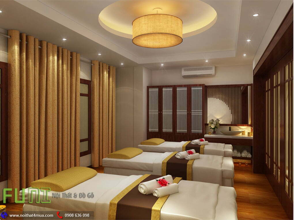 Thiết kế spa gia đình với không gian thoát mát Thiết kế spa gia đình với không gian thoát mát