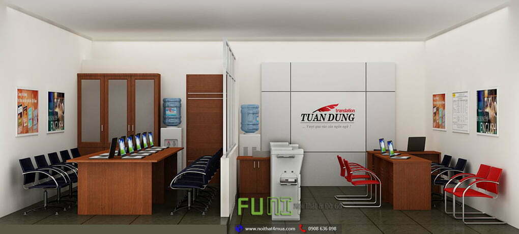 Thiết kế văn phòng đại diện kết hợp phòng họp