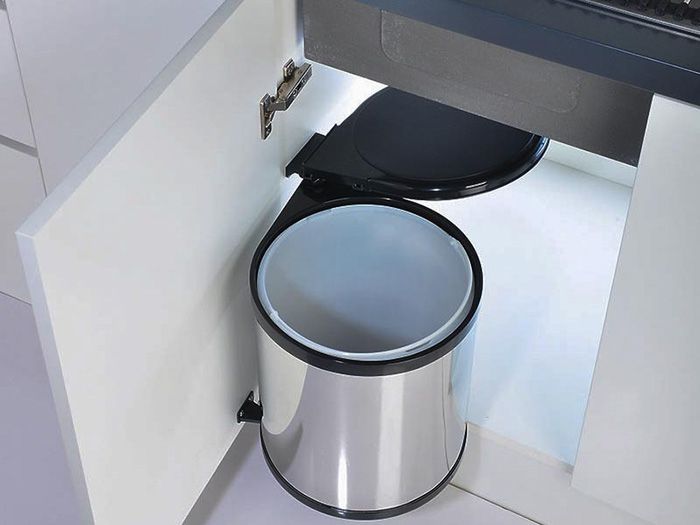 Trọn bộ phụ kiện tủ bếp Cariny cao cấp chính hãng giá tốt 13 Thùng rác thông minh