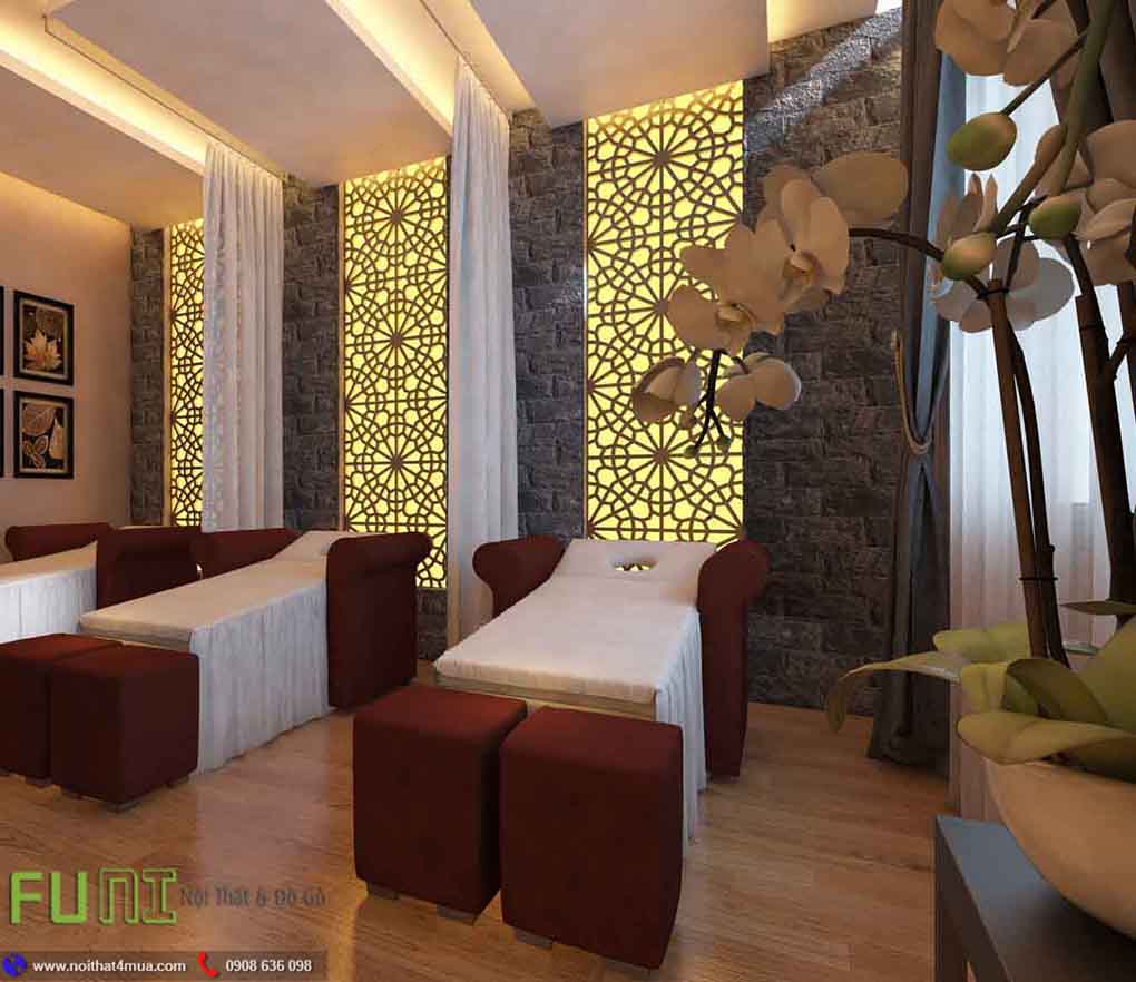 Tiêu chuẩn thiết kế về màu săc phòng masage