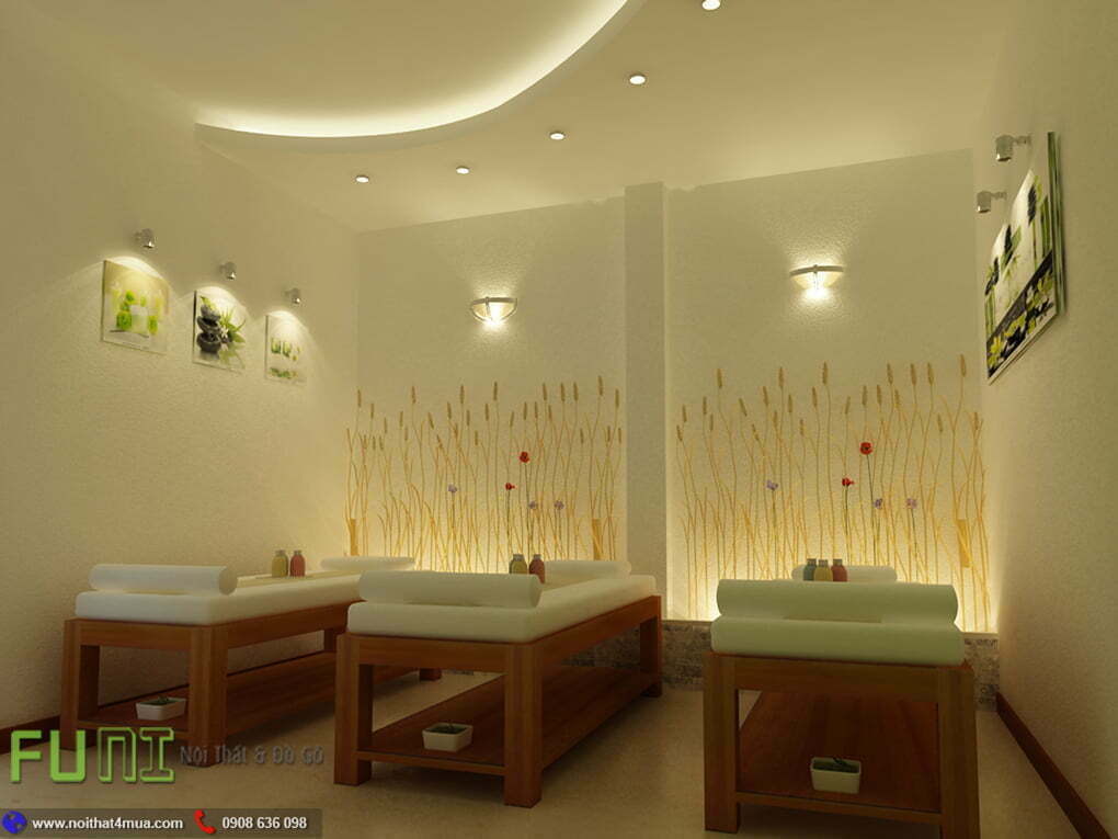 Tiêu chuẩn thiết kế về ánh sáng đèn cho phòng massage