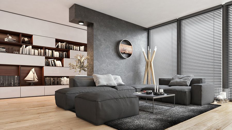 Vách ngăn bằng tấm bê tông