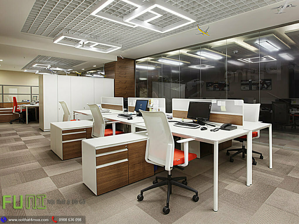 Văn phòng làm việc nhỏ đẹp 50m2 Văn phòng làm việc nhỏ đẹp 50m2