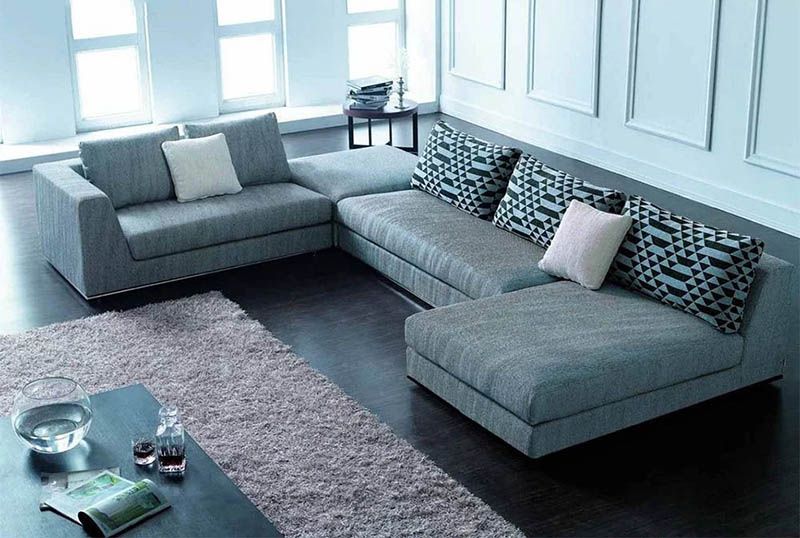 30+ Mẫu Sofa phòng khách chung cư nhỏ đẹp giá tốt 27 Mẫu sofa chung cư hình chữ U