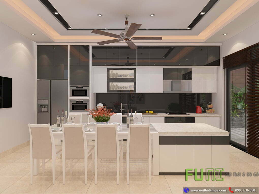 Giá tủ bếp nhựa bao nhiêu tiền tại tphcm