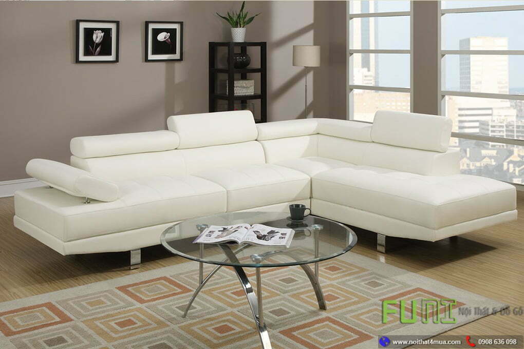 Mẫu ghế sofa da 50% đẹp