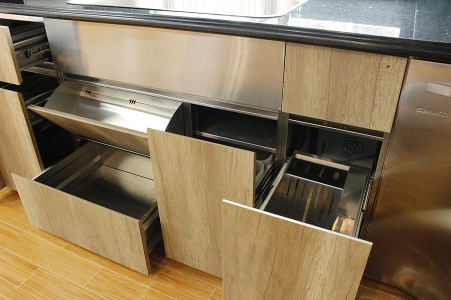 Cấu tạo tủ bếp inox đẹp