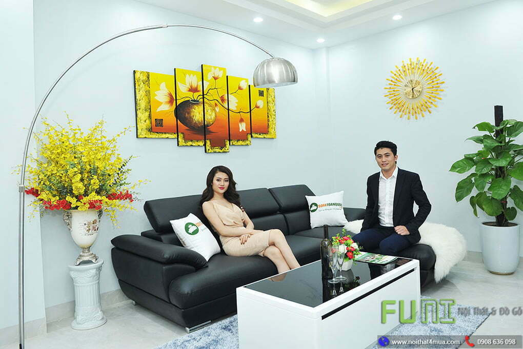 Ghế sofa da phòng khách đep Ghế sofa da phòng khách đep