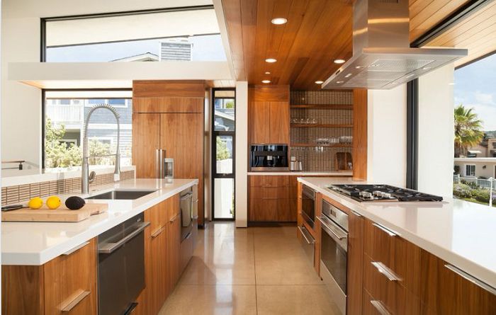 10+ Mẫu tủ bếp gỗ Lát đẹp - Sự lựa chọn mới cho không gian bếp 11 Mẫu tủ bếp gỗ lát đẹp sang trọng