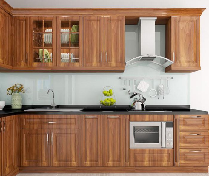 10+ Mẫu tủ bếp gỗ Lát đẹp - Sự lựa chọn mới cho không gian bếp 16 Mẫu tủ bếp gỗ lát đẹp sang trọng