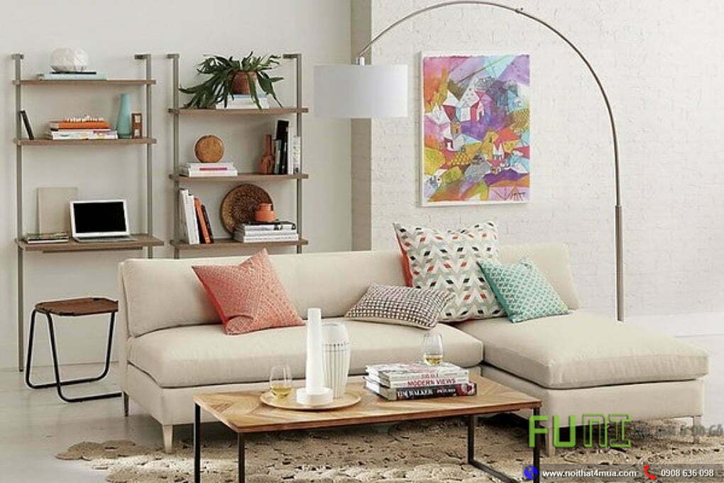 Mẫu sofa góc phòng khách nhỏ đẹp Mẫu sofa góc phòng khách nhỏ đẹp