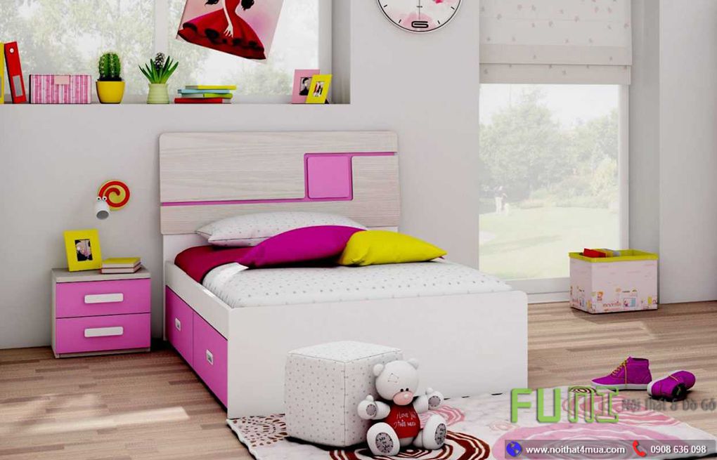 Phòng ngủ dành cho bé gái đẹp Phòng ngủ dành cho bé gái đẹp
