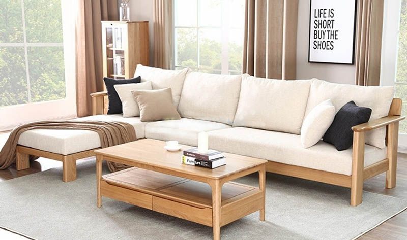 30+ Mẫu Sofa phòng khách chung cư nhỏ đẹp giá tốt 10 Mẫu sofa gỗ chung cư đẹp, cao cấp