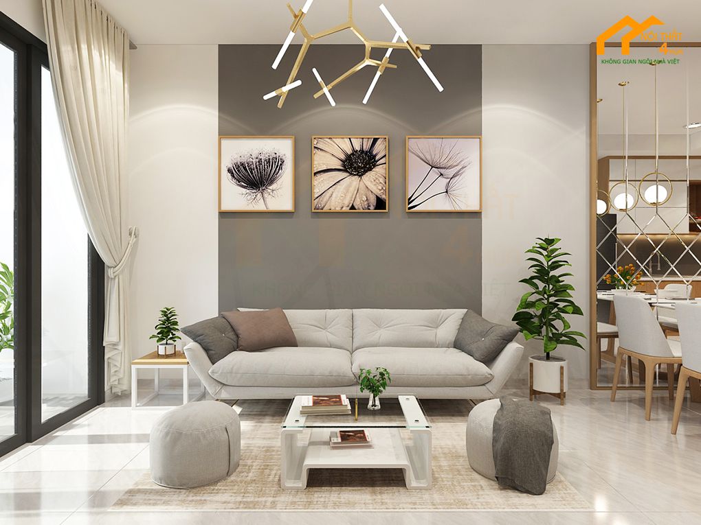 30+ Mẫu Sofa phòng khách chung cư nhỏ đẹp giá tốt 1 Bàn ghế sofa phòng khách chung cư đẹp hiện đại