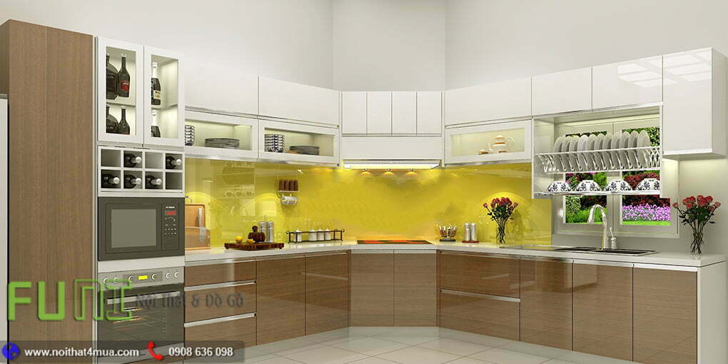 Thiết kế bếp acrylic chuyên nghiệp Thiết kế bếp acrylic chuyên nghiệp
