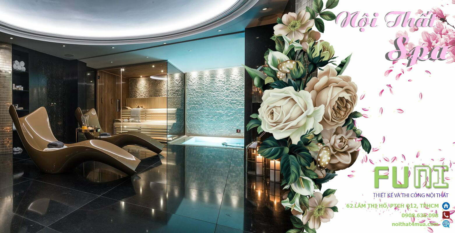 Thiết kế spa chuyên nghiệp đẹp ấn tượng Thiết kế spa chuyên nghiệp đẹp ấn tượng