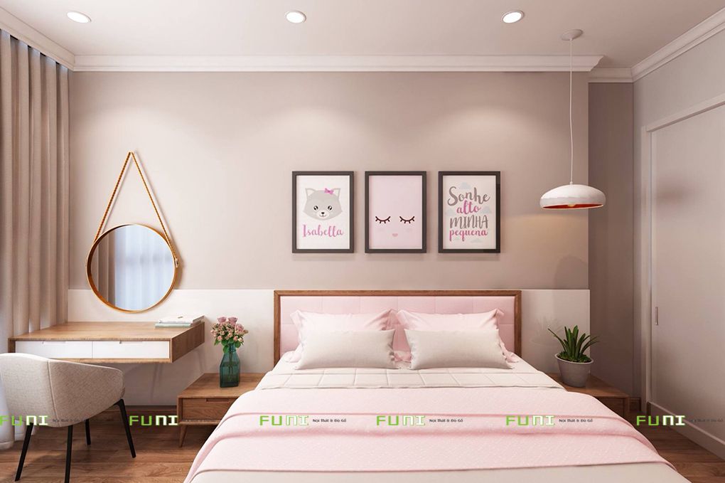 Mẫu phòng ngủ căn hộ chung cư 90m2 Mẫu phòng ngủ căn hộ chung cư 90m2