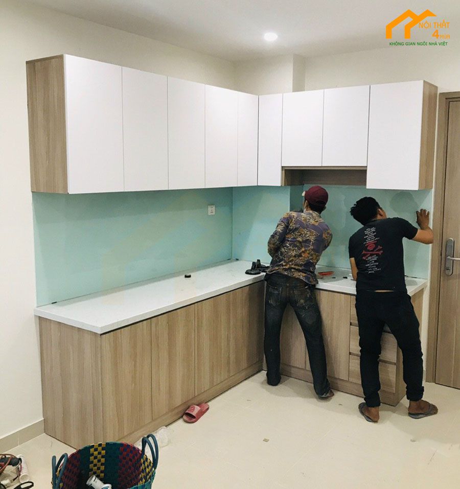 Thi công phòng bếp đẹp