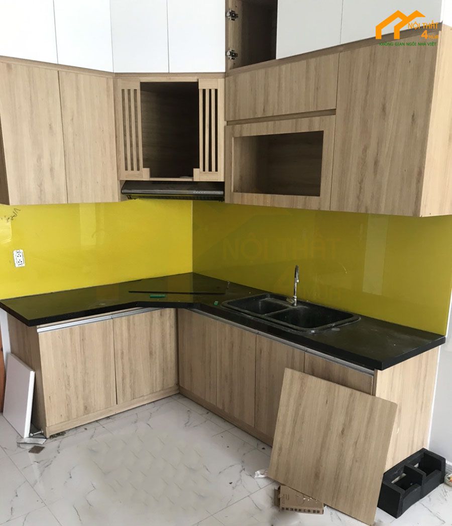 Thi công phòng bếp đẹp