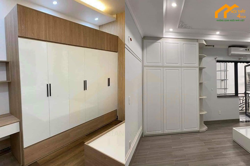 Thi công phòng ngủ nhà phố đẹp