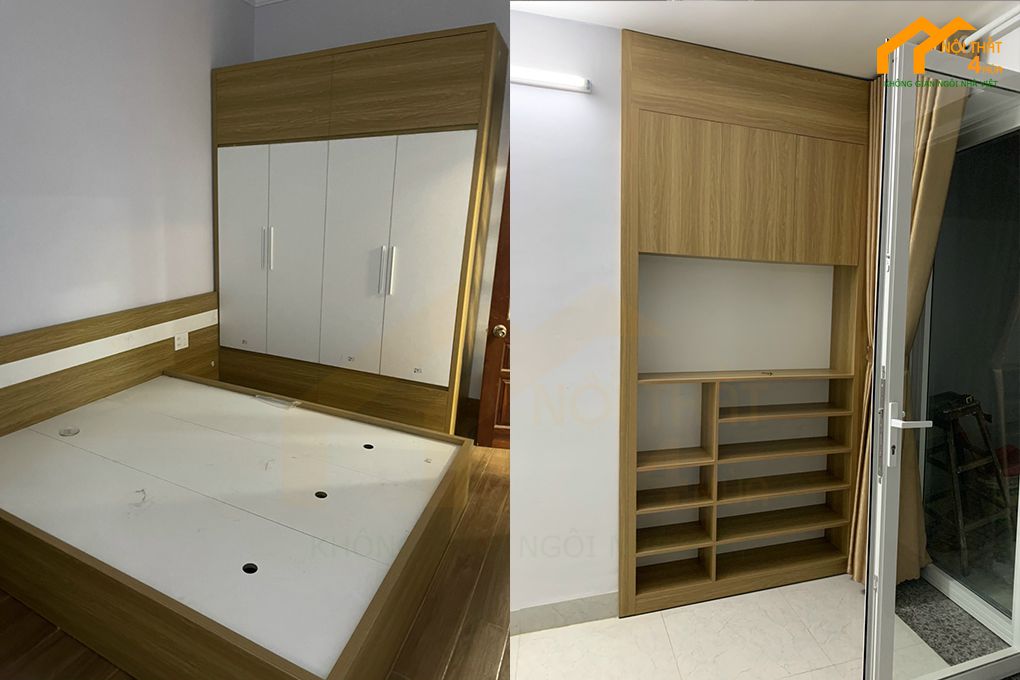 Mẫu thi công phòng ngủ 15m2
