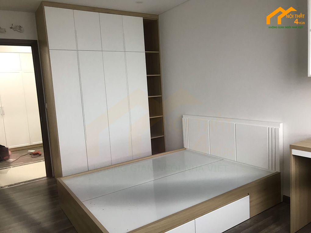 Thi công phòng ngủ chung cư đẹp