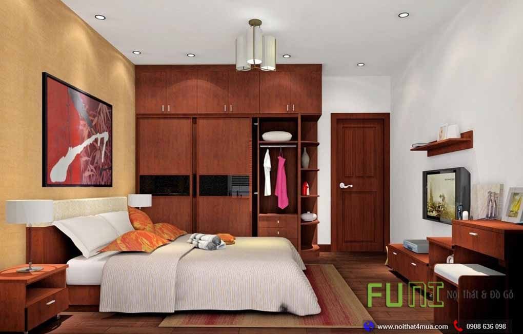 Thi công nội thất phòng ngủ 20m2 đẹp Thi công nội thất phòng ngủ 20m2 đẹp
