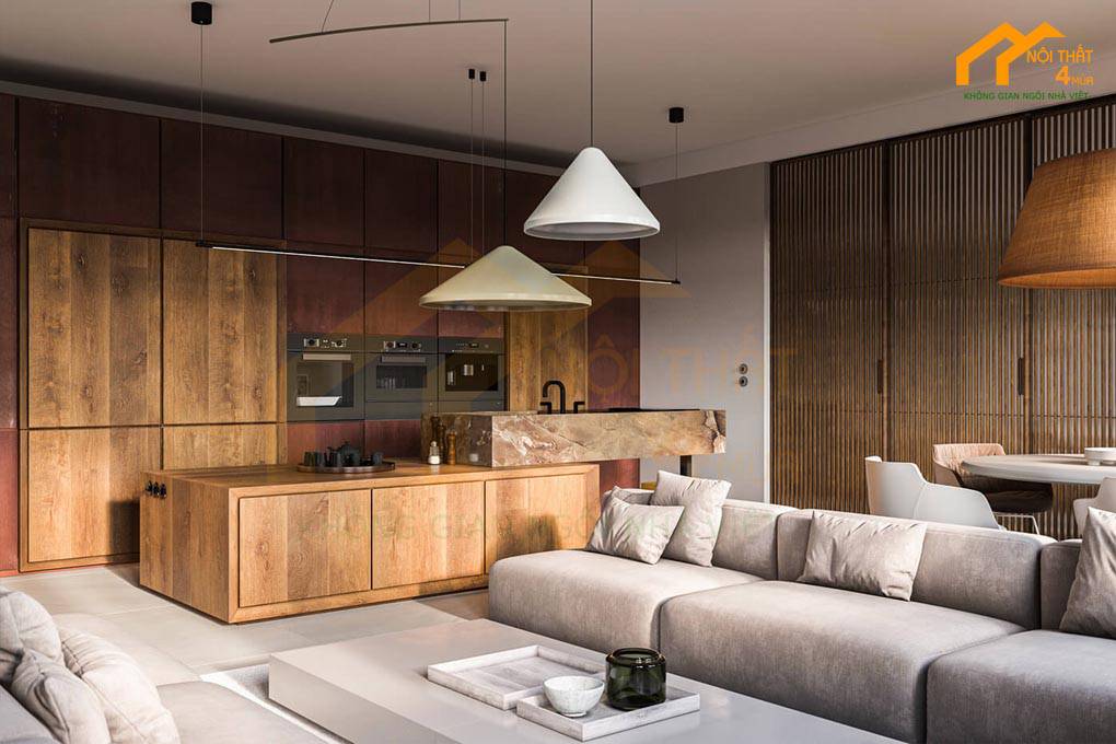 5 mẫu thiết kế nội thất chung cư 90m2 đẹp hợp xu hướng hiện nay 3 thiet ke noi that chung cu 90m2 cao cap 2