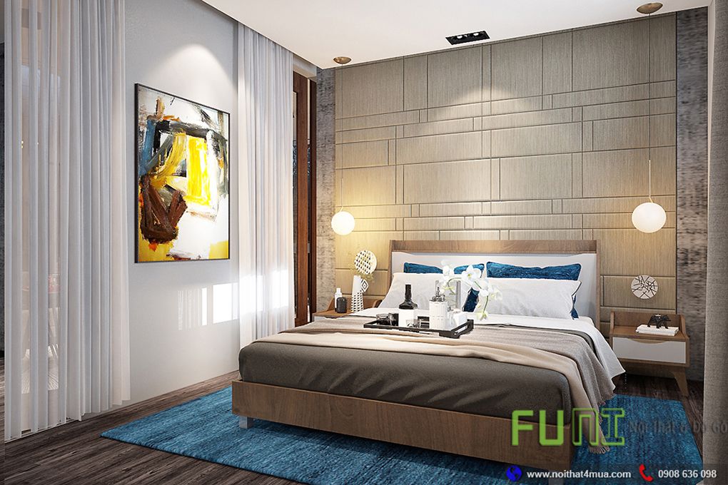 Thiết kế phòng ngủ căn hộ nhỏ đơn giản dẹp Thiết kế phòng ngủ căn hộ nhỏ đơn giản dẹp